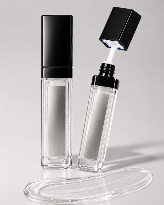Mysterious LED Light + Mirror Lip Gloss